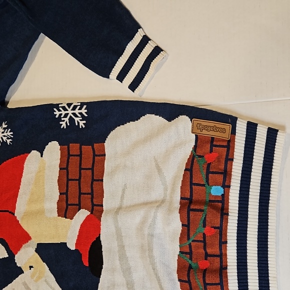Tipsy Elf "ugly Christmas sweater " pooping Santa size M - Picture 7 of 11